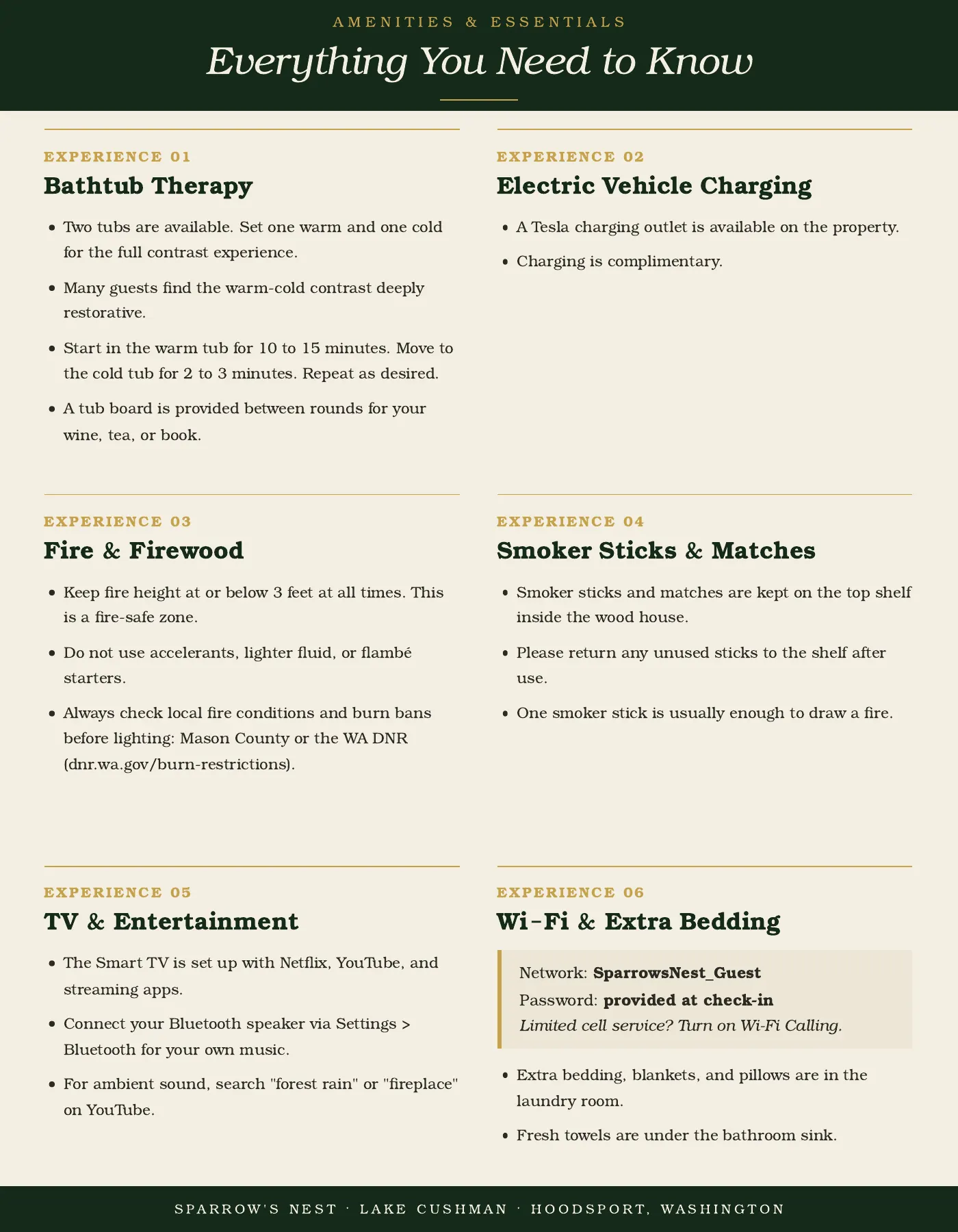 Guest guide page 6: Everything You Need to Know