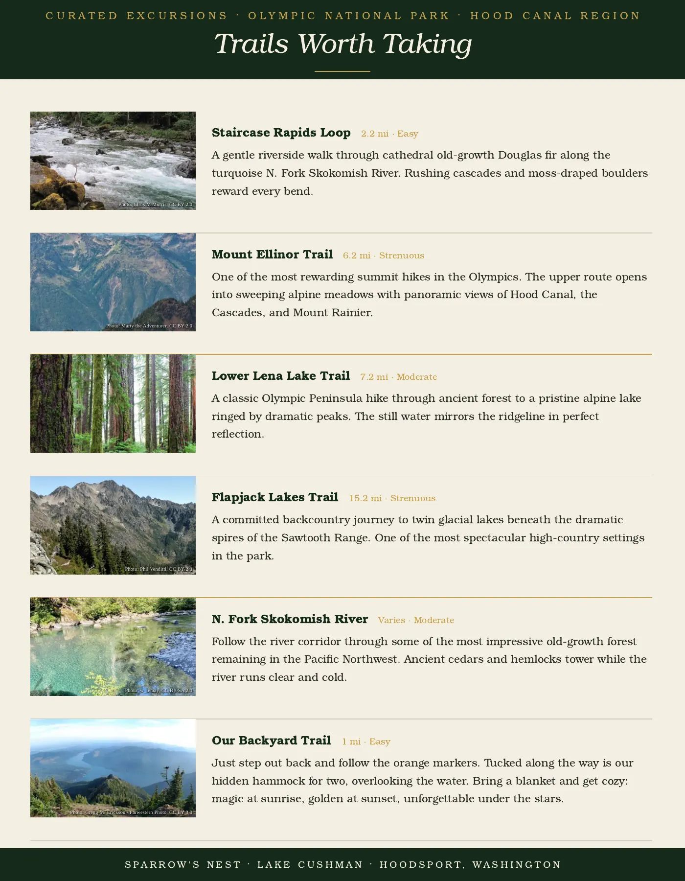 Guest guide page 9: Trails Worth Taking