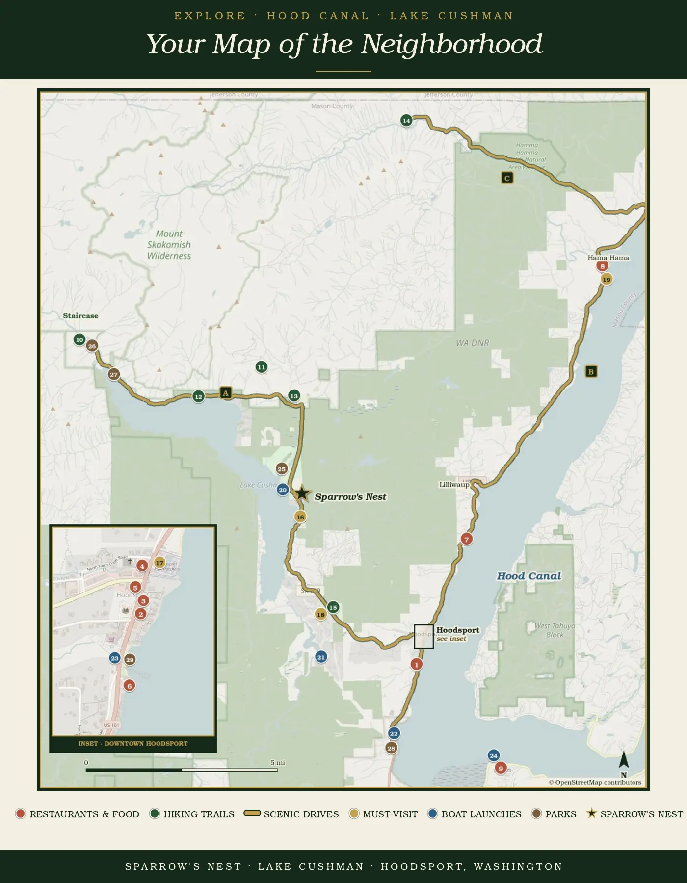 Guest guide page 11: Map of the Neighborhood